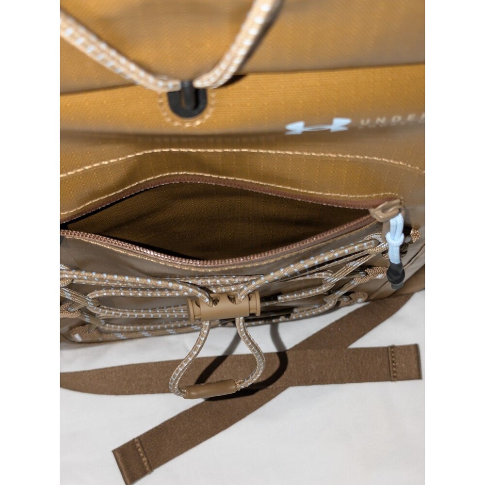 Under Armour UA Summit Small Backpack Coyote Camel Brown Waterproof $140 NEW - Picture 12 of 16